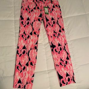 Lilly Pulitzer Kelly Skinny Ankle Pant - High Tide